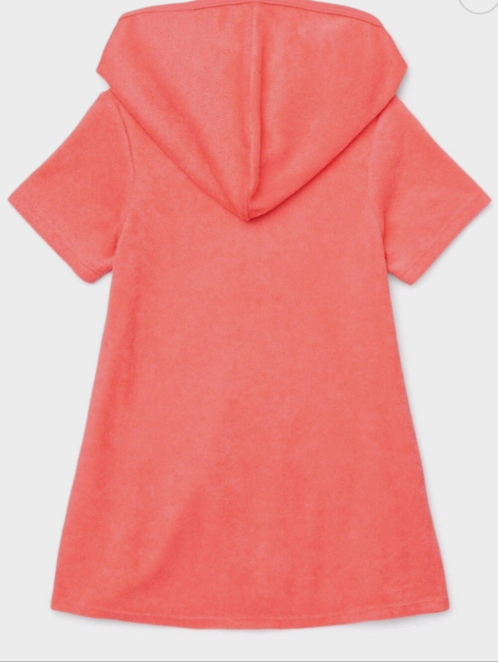 Wonder Nation Girl's Terry Cover Up beach pool zip closure robe size XL, UPF 50+ - Picture 2 of 10